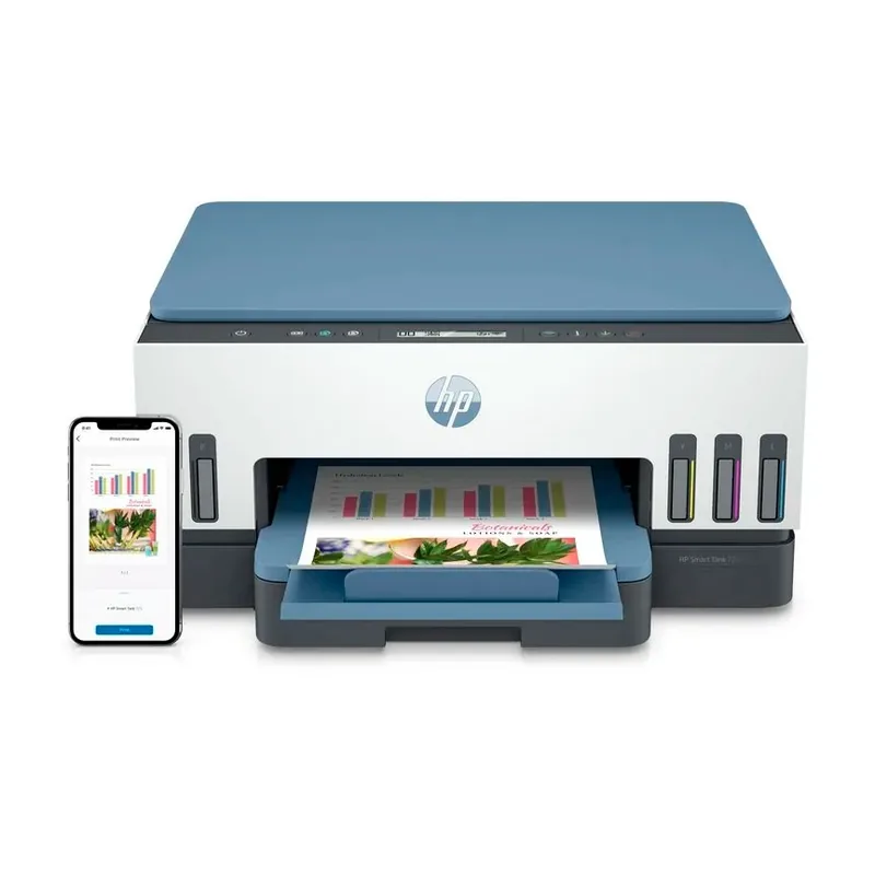 Multifuncional de tinta HP Smart Tank 725