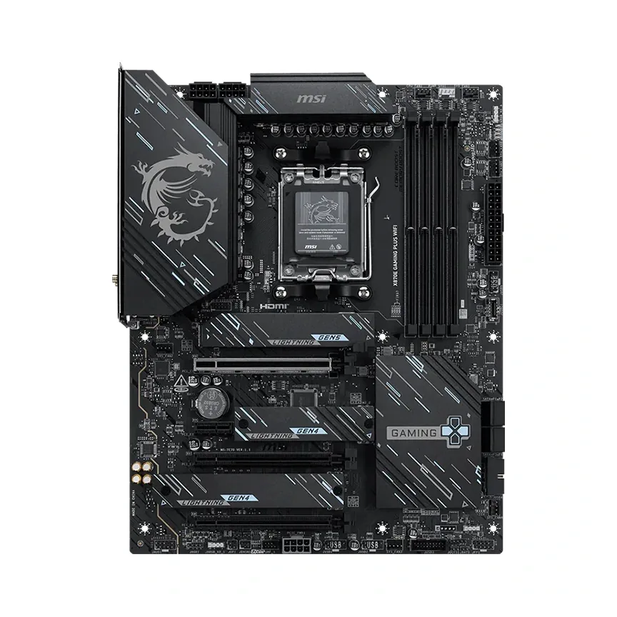 Foto 2 de Motherboard MSI X870E GAMING PLUS WIFI