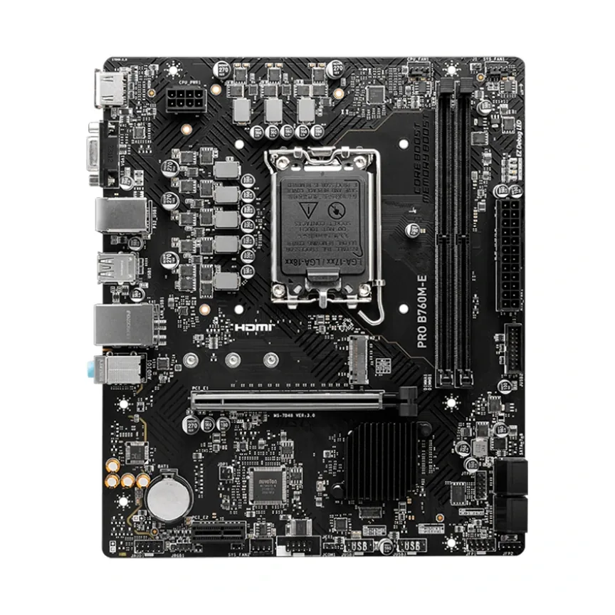 Foto 2 de Motherboard MSI PRO B760M-E