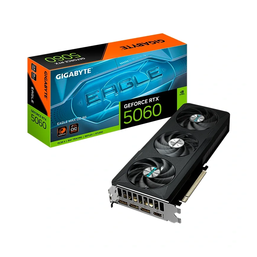 Foto 1 de Tarjeta de video Gigabyte GeForce RTX 5060 EAGLE MAX OC 8G