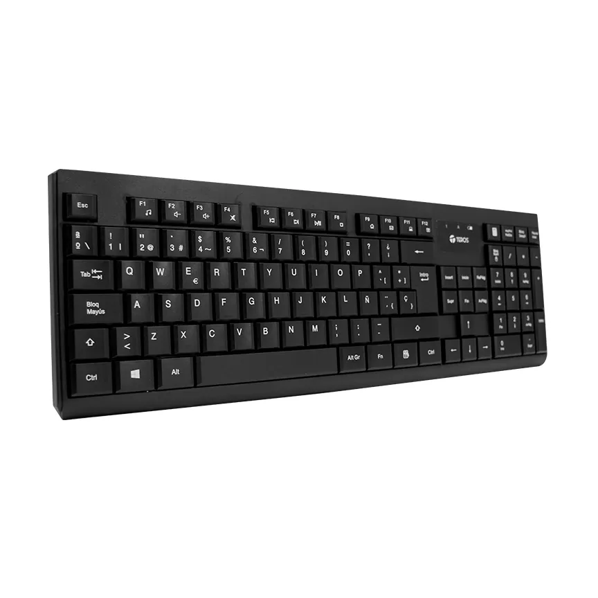 Foto 2 de Combo Kit inalámbrico teclado y mouse TEROS TE-4071S