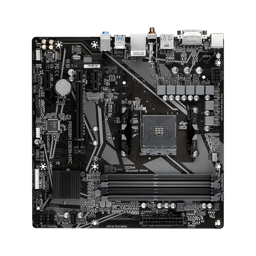 Foto 2 de Motherboard Gigabyte A520M DS3H AC