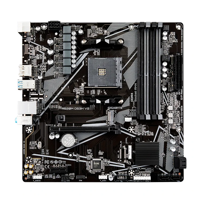 Foto 2 de Motherboard Gigabyte A520M DS3H V2
