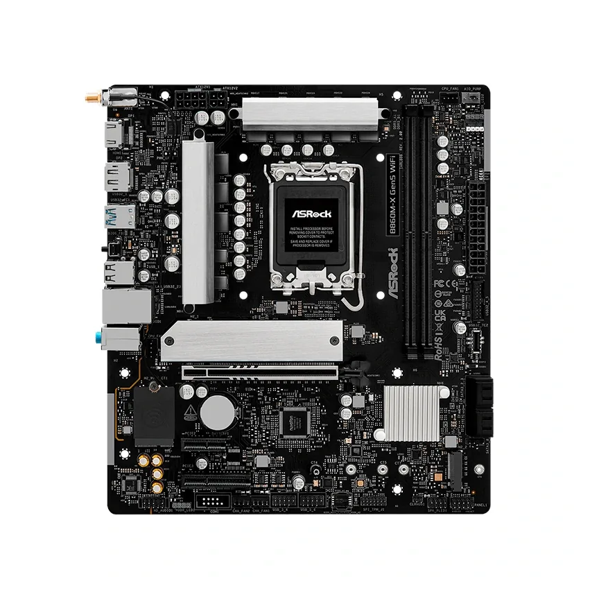 Foto 2 de Motherboard AR B860M-X GEN5 Wifi DDR5