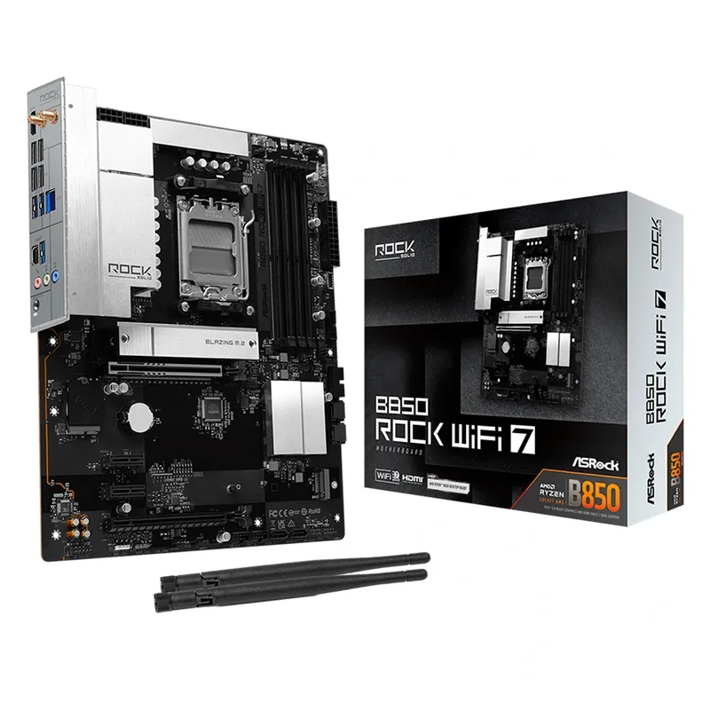 Motherboard AR B850 Rock S v l Wifi 7