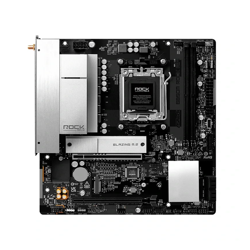 Foto 2 de Motherboard AR B850M Rock Wifi Svl DDR5