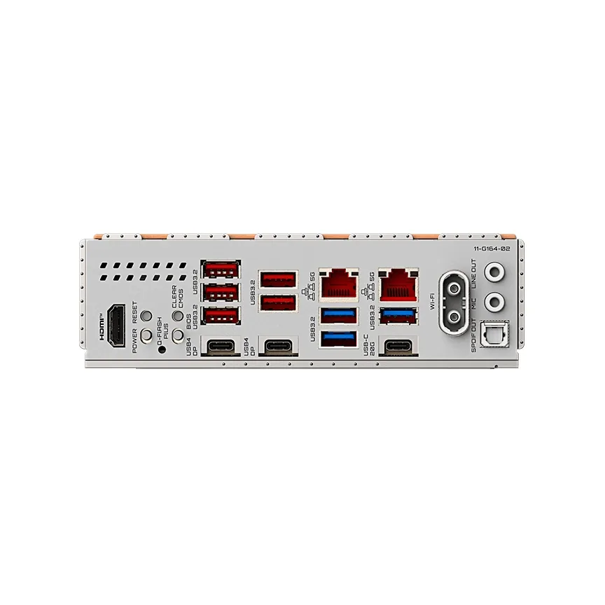 Foto 2 de Motherboard Gigabyte X870E AERO X3D WOOD Chipset