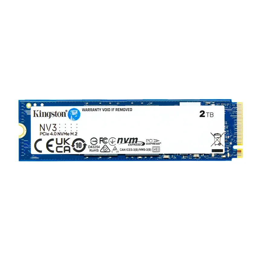 Foto 1 de SSD Kingston 2000GB NV3 PCIe 4.0 NVMe M.2