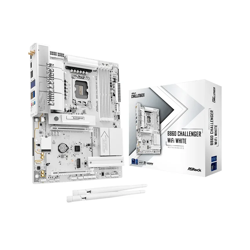 Foto 1 de Motherboard AR B860 Challenger Wifi Whi