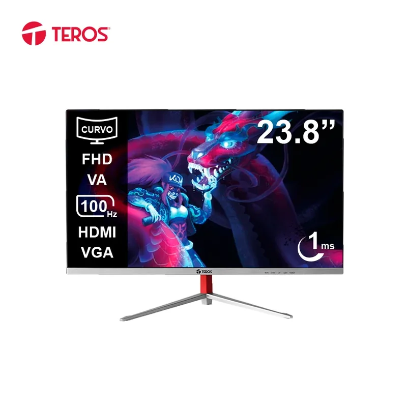 Monitor curvo TEROS TE-2402S 23.8"