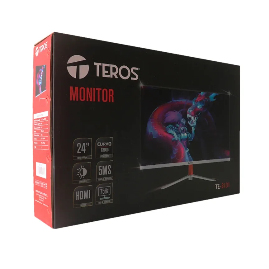 Foto 5 de Monitor curvo TEROS TE-2402S 23.8"