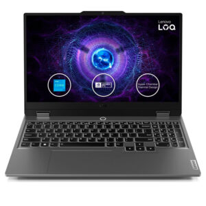 Lenovo LOQ 15IAX9 15.6" FHD IPS, Core i5-12450HX hasta 4.4GHz, 24GB DDR5-4800MHz