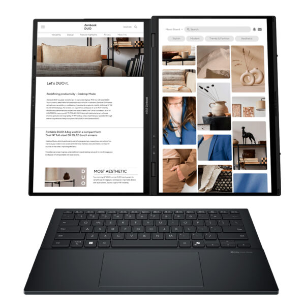 ASUS UX8406CA-PZ073W 14" 3K OLED Touch Core Ultra 9 285H 2.9/5.4GHz 32GB LPDDR5X