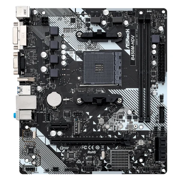 Motherboard ASROCK B450M-HDV R4.0, Chipset AMD B450, Socket AMD AM4, mATX