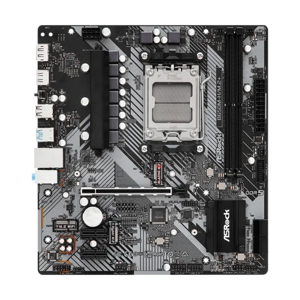 Motherboard ASROCK B650M-H/M.2+, Chipset AMD B650, Socket AMD AM5, Matx