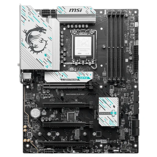 Motherboard MSI B860 GAMING PLUS WIFI, Chipset Intel B860, LGA 1851, HDMI, DP, ATX