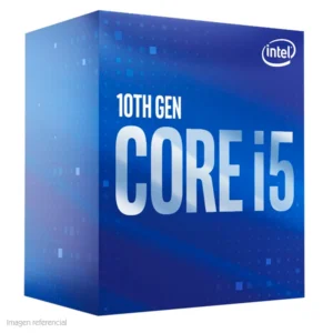 Procesador Intel Core i5-10400, 2.90 GHz, 12 MB Caché L3, LGA1200, 65W, 14 nm.