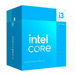 Procesador Intel Core i3-14100F 3.50/4.70GHz, 12 MB Intel Smart Caché, LGA1700, 58W/110W