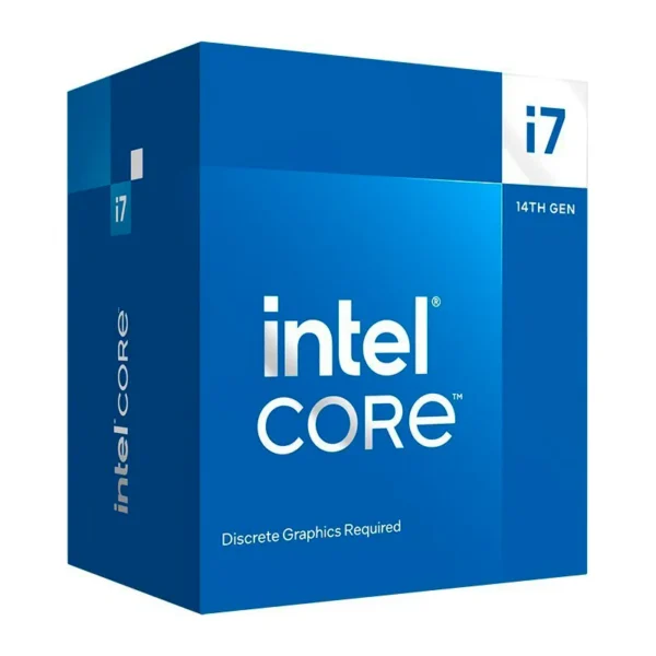 Procesador Intel Core i7-14700F 2.10/5.40GHz, 33 MB Intel Smart Caché, LGA1700, 65W/219W