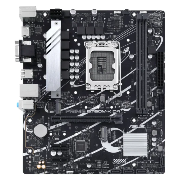 Motherboard ASUS Prime B760M-K D4, Chipset Intel B760, LGA1700, mATX
