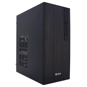 Case TEROS TE-1034S, Mini Tower ATX, 250 W, USB 3.0 / 2.0, audio HD, negro