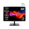 Monitor plano TEROS TE-2419CS 24" WUXGA IPS 75Hz 5ms HDMI VGA negro