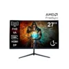 Monitor curvo gaming TEROS TE-2787G 27" FHD VA 180Hz 1ms HDMI DP AUDIO OUT Negro