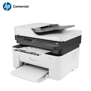 Impresora HP Láser MFP137FNW multifuncional monocromática, imprime/escanea/copia/Wi-Fi/USB