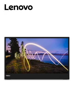 Monitor Lenovo ThinkVision M15 15.6" WLED IPS 1920x1080, 2x USB-C 3.2 G1 (DP 1.2 Alt Mode)