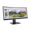 Monitor Curvo Lenovo ThinkVision T34WD-40 34" 1500R/WLED WQHD/VA/HDMI/DP/RJ-45/USB-C/USB-A