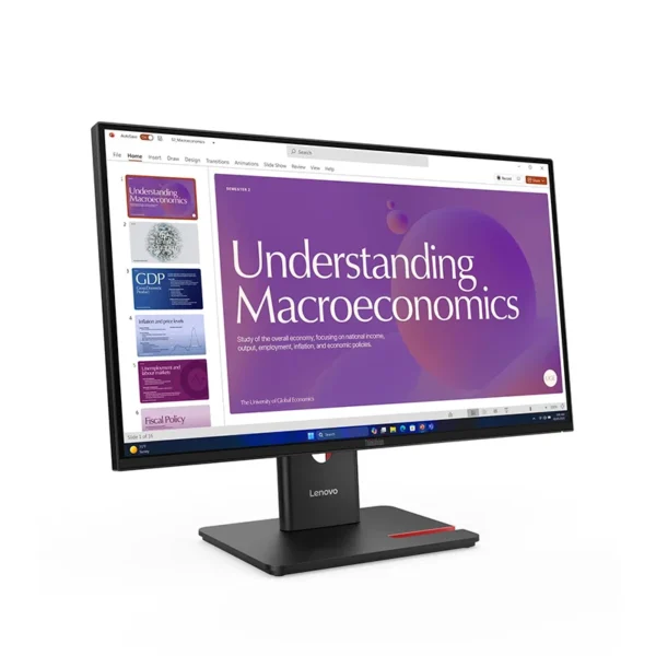 Monitor Lenovo ThinkVision T24D-40, 23.8" 1920x1080 WLED IPS HDMI/DP/RJ-45/Raven Black Monitor Lenovo ThinkVision T24D-40, 23.8" 1920x1080 WLED IPS HDMI/DP/RJ-45/Raven Black