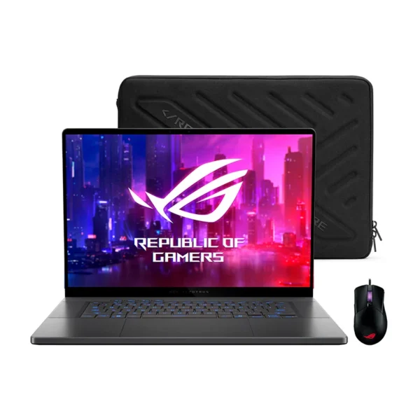 NB ASUS GU606AP-TB071W, 16" WQXGA OLED, Core Ultra 9 386H hasta 4.9GHz, 16GB LPDDR5X, 1TB SSD M.2, RTX 5070 8GB