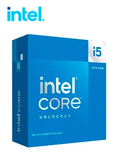 Procesador Intel Core i5-14600KF 3.50/5.30GHz, 24 MB Intel Smart Caché, LGA1700, 125W/181W
