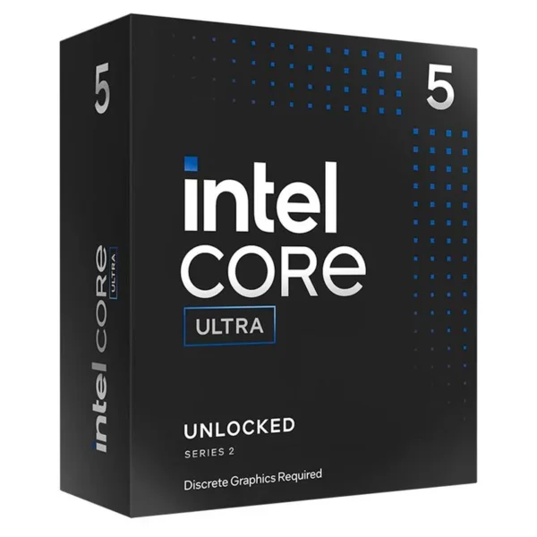 Procesador Intel Core Ultra 5 245KF 4.20/5.20GHz, 24 MB Intel Smart Caché, LGA1851 Procesador Intel Core Ultra 5 245KF 4.20/5.20GHz, 24 MB Intel Smart Caché, LGA1851