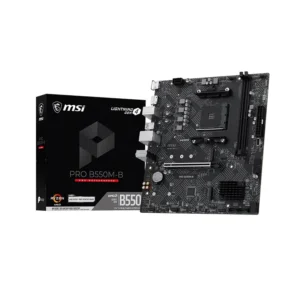 Placa madre MSI PRO B550M-B, AMD B550, Socket AM4, DDR4, Micro-ATX