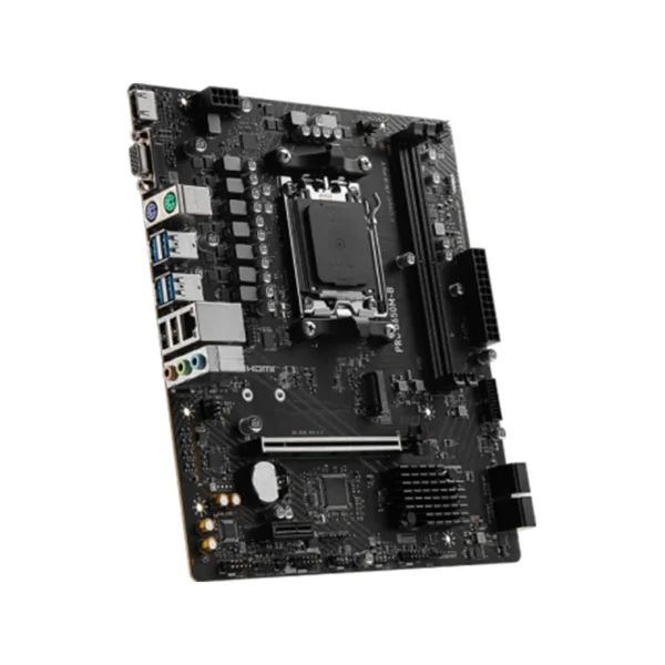 Motherboard MSI PRO B650M-B, Chipset AMD B650, Socket AMD AM5, mATX Motherboard MSI PRO B650M-B, Chipset AMD B650, Socket AMD AM5, mATX