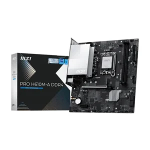 Motherboard MSI PRO H610M-A DDR4, Chipset Intel H610, LGA1700, mATX
